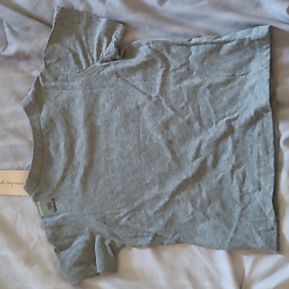 First Impressions Christmas Short Sleve Shirt, Grey, Size 18 months. - Picture 4 of 4